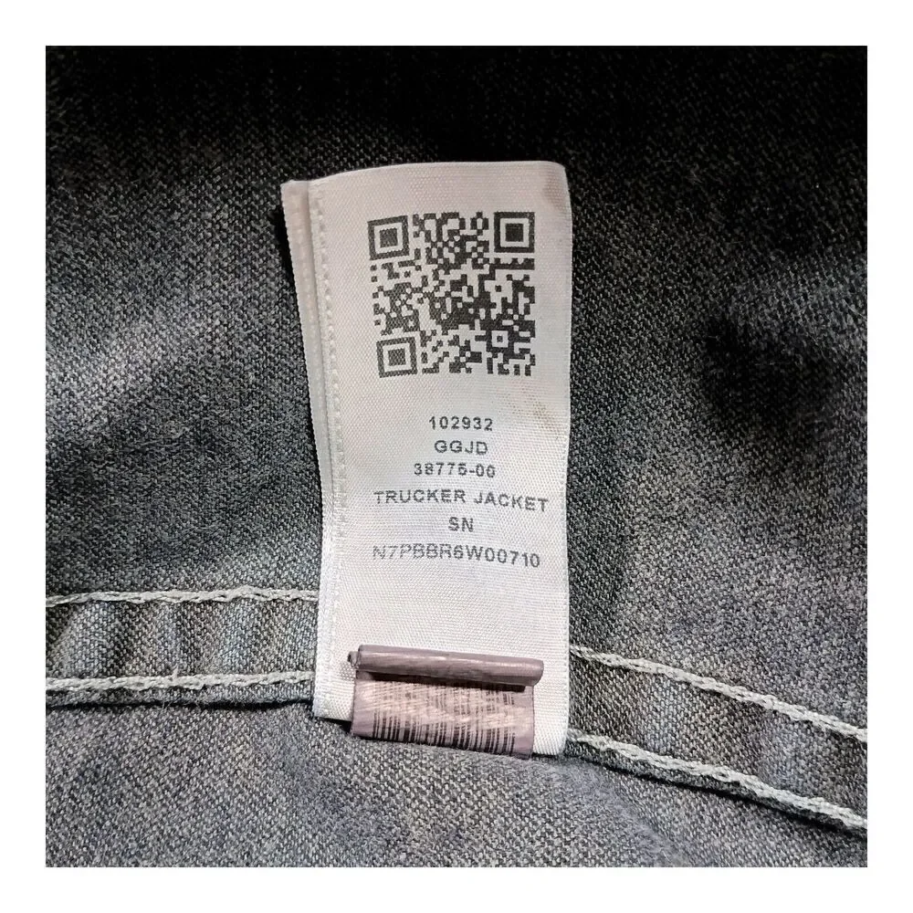 True Religion Trucker Denim Jeans Jacket Blue Men's Large